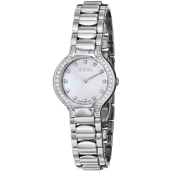 Ebel Beluga Women's 9003N18/991050 Mother of Pearl Dial Diamond Watch