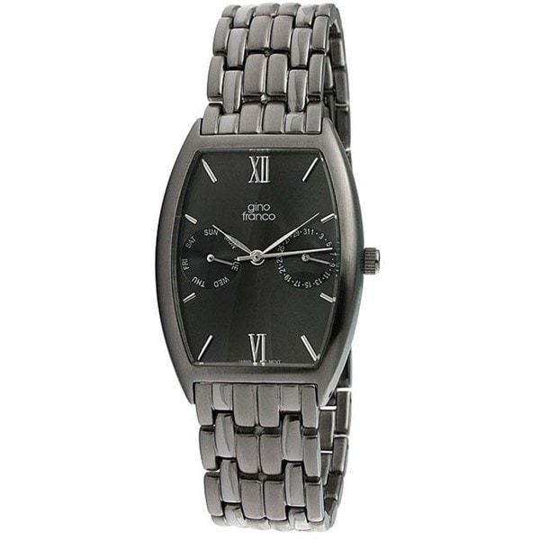 Gino Franco Men's Multifunction Bracelet Watch
