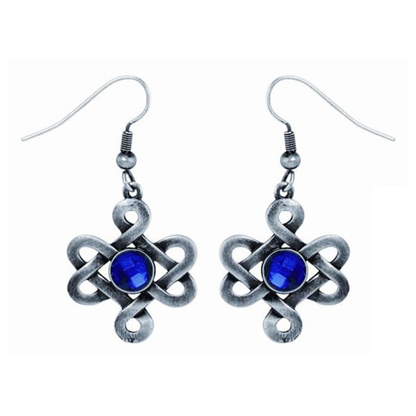 Pewter Celtic Love Knot Earrings On Free Shipping Pewter Celtic Love Knot Earrings