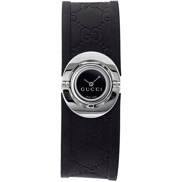 gucci twirl stainless steel ladies watch