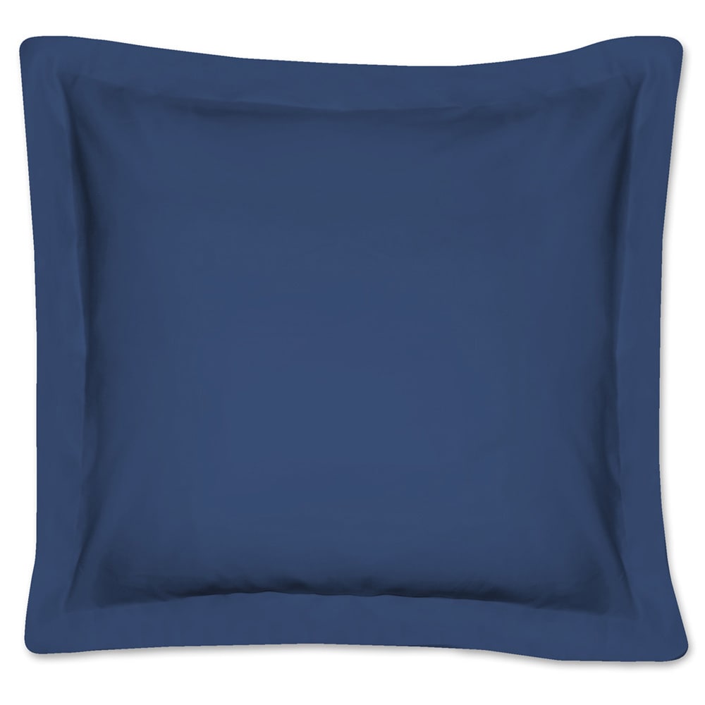 Blue pillow shops sham