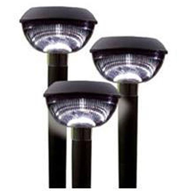 Plastic Solar-powered Landscape Lights (Set of 12)