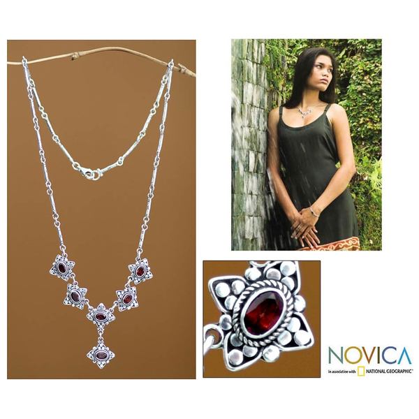 Shop Handmade Sterling Silver 'Stellar Sextet' Necklace