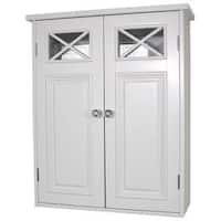 Elegant Home Fashions Virgo 2-door Wall Cabinet - 22"h x 18"w x 5"d