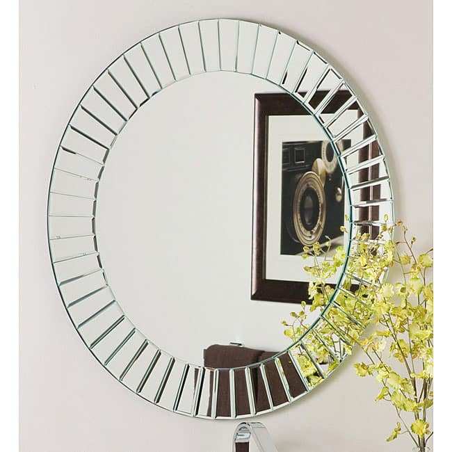 Glow Modern Frameless Wall Mirror - Clear - A/N