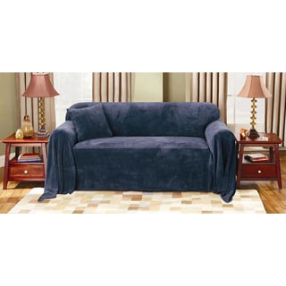 Sure Fit Plush Sofa Throw Cover 4312018 Sure Fit Plush Sofa Throw Cover