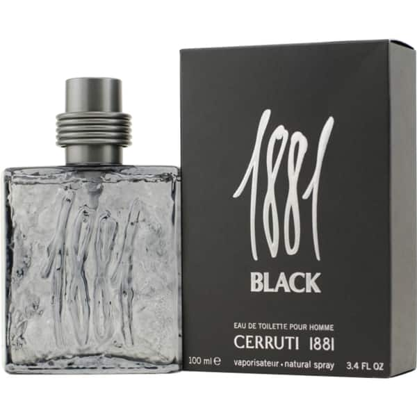 Nino Cerruti 1881 Black Mens 33 Ounce Eau De Toilette Spray