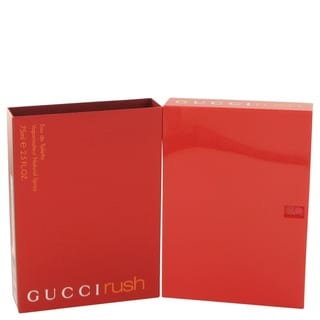 Shop Gucci Rush Women&#39;s 2.5-ounce Eau de Toilette Spray - Overstock - 4313449