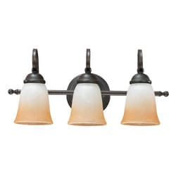 Brandywine Brindisi Bronze Finish 3 light Bath Bar Sea Gull Lighting Sconces & Vanities