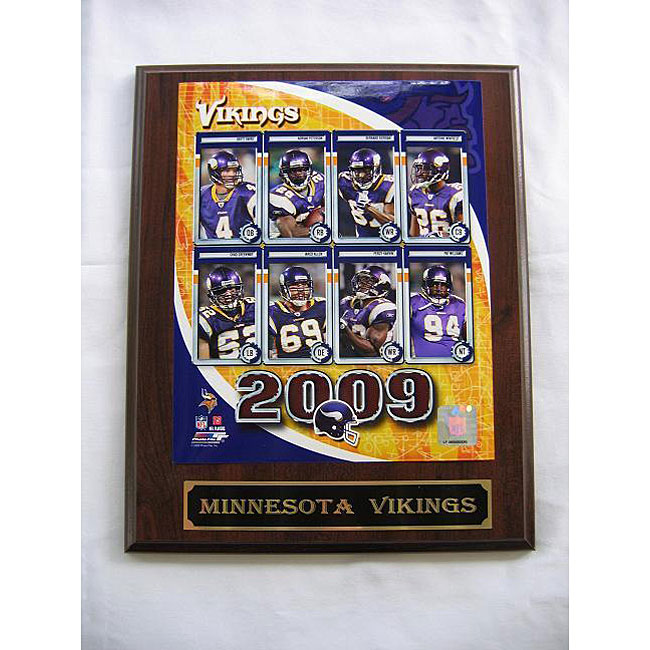 Minnesota Vikings Team Picture Plaque