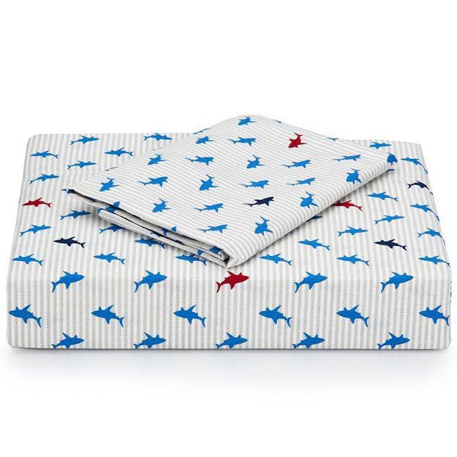 Tommy Hilfiger Shark Attack 3-piece Sheet Set (Twin/Twin-XL)
