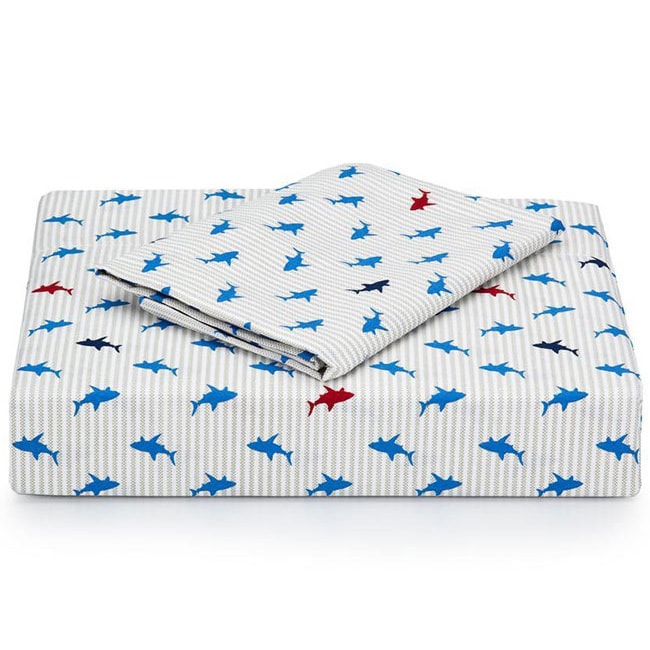 Shop Tommy Hilfiger Shark Attack 3-piece Sheet Set (Twin ...