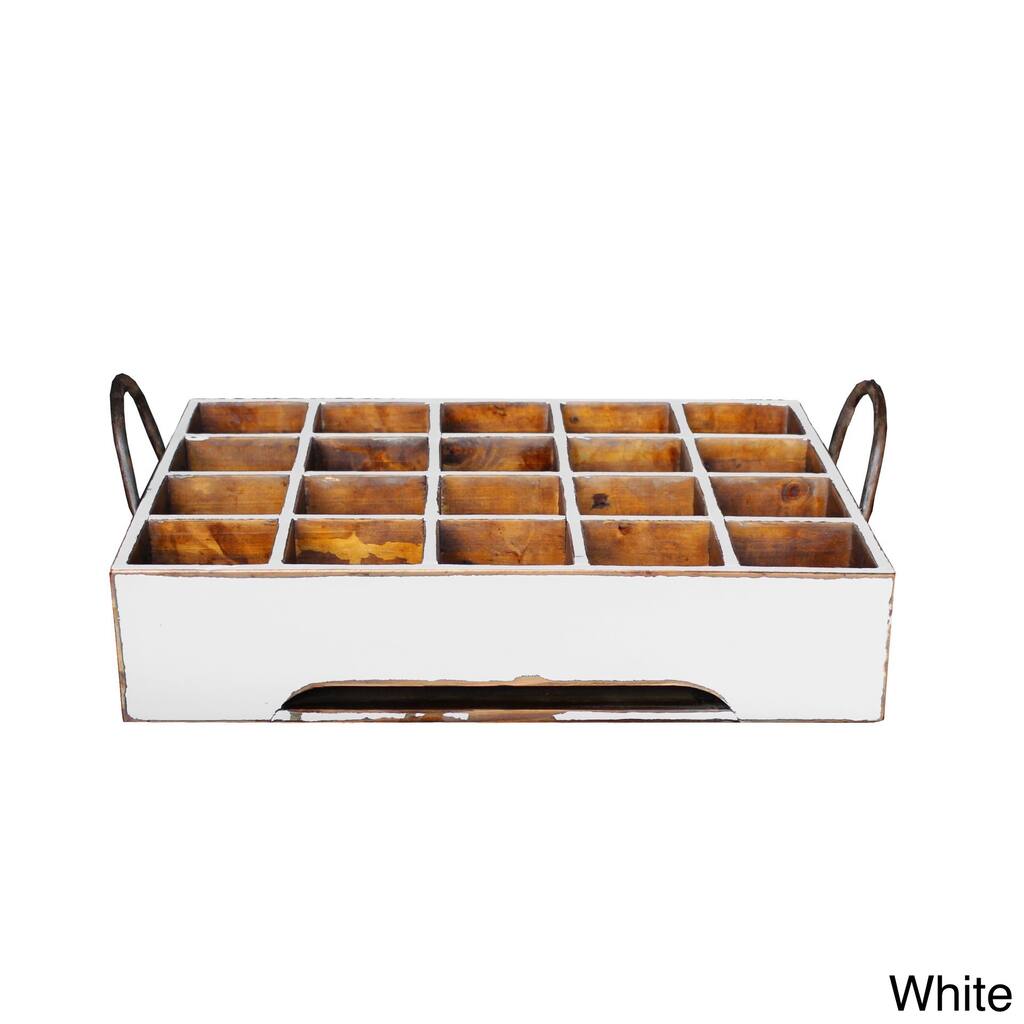 Antiqued Stain Milk Crate