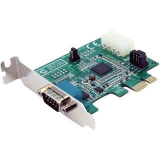 StarTech 1 Port Low Profile Native PCI Express Serial Card w/ 169