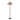 Tiffany-style Rose Design 3-light Bronze Floor Lamp - Multi-Color
