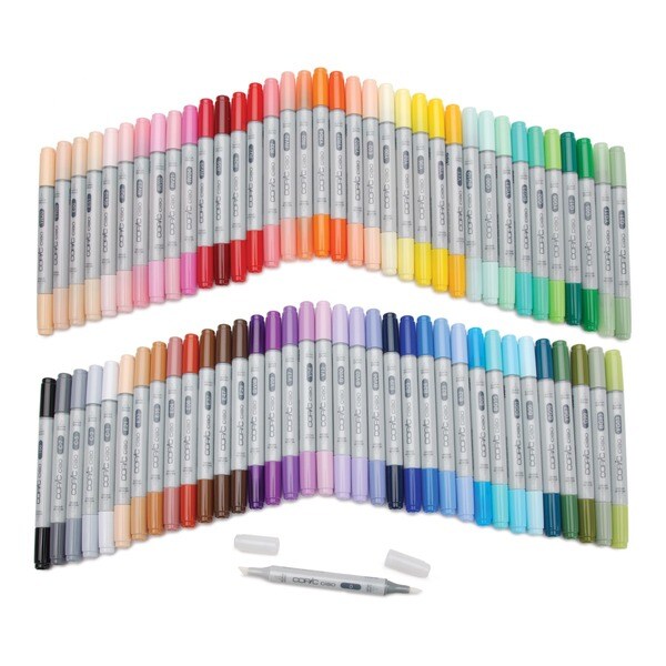 Copic Ciao 72-piece Double-ended Marker Set - Bed Bath & Beyond - 4329440