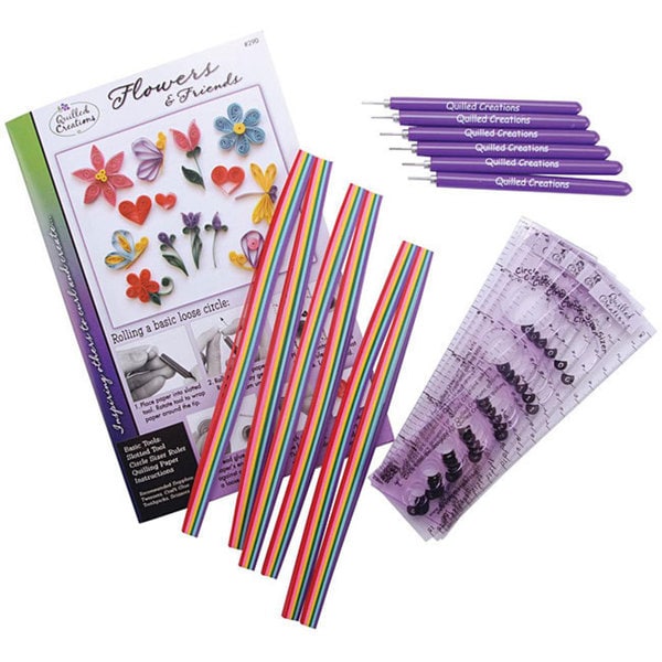 Shop Quilled Creations 'Flowers and Friends' Quilling Class Pack Kit