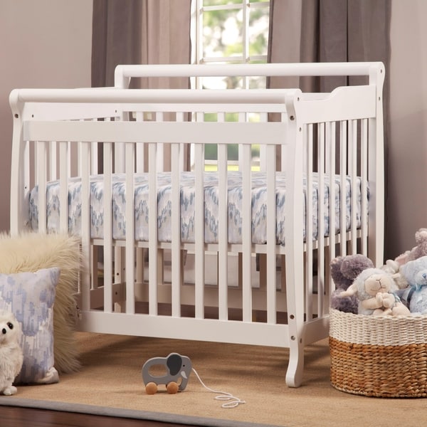 Shop Davinci Emily 2 In 1 Mini Crib And Twin Bed Overstock 4333392