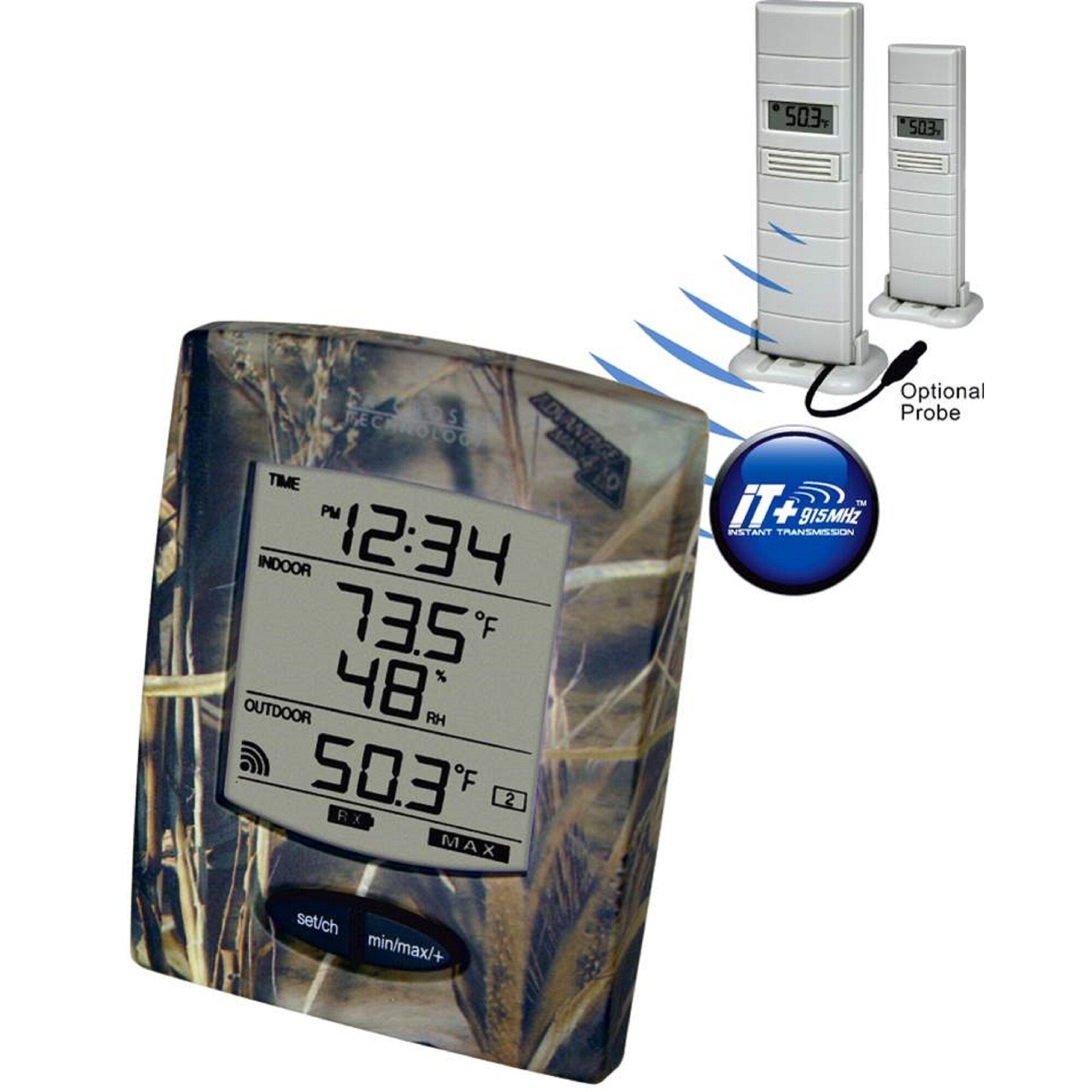 La Crosse Technology WS-9029U Wireless Weather Station with Digital Time,  Model: WS-9029U-IT-CBP, Home/Garden & Outdoor Store
