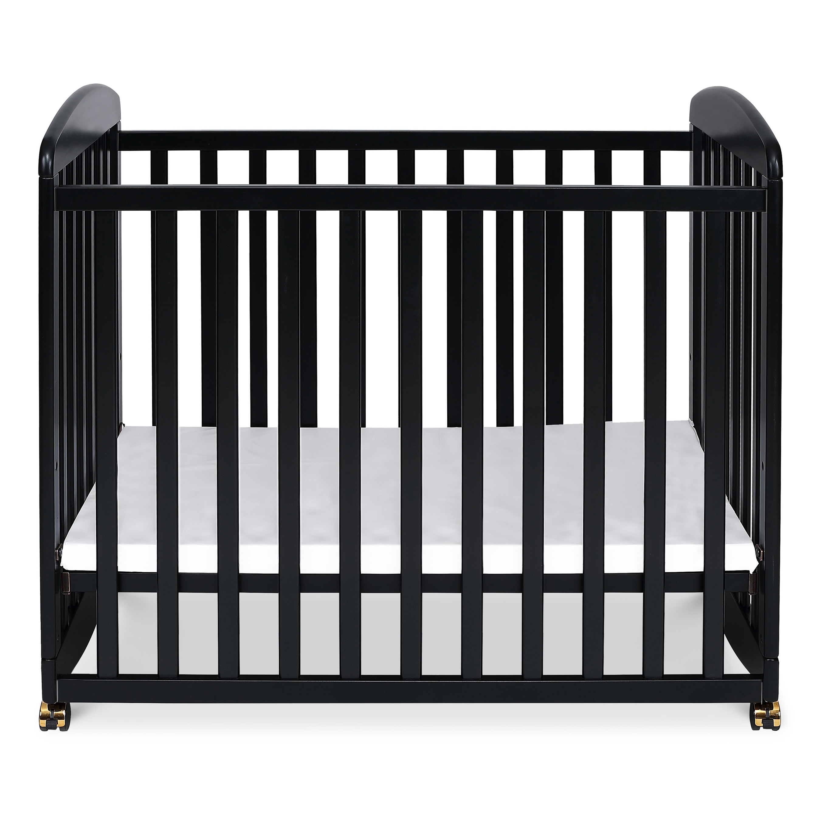 davinci alpha mini rocking crib in white