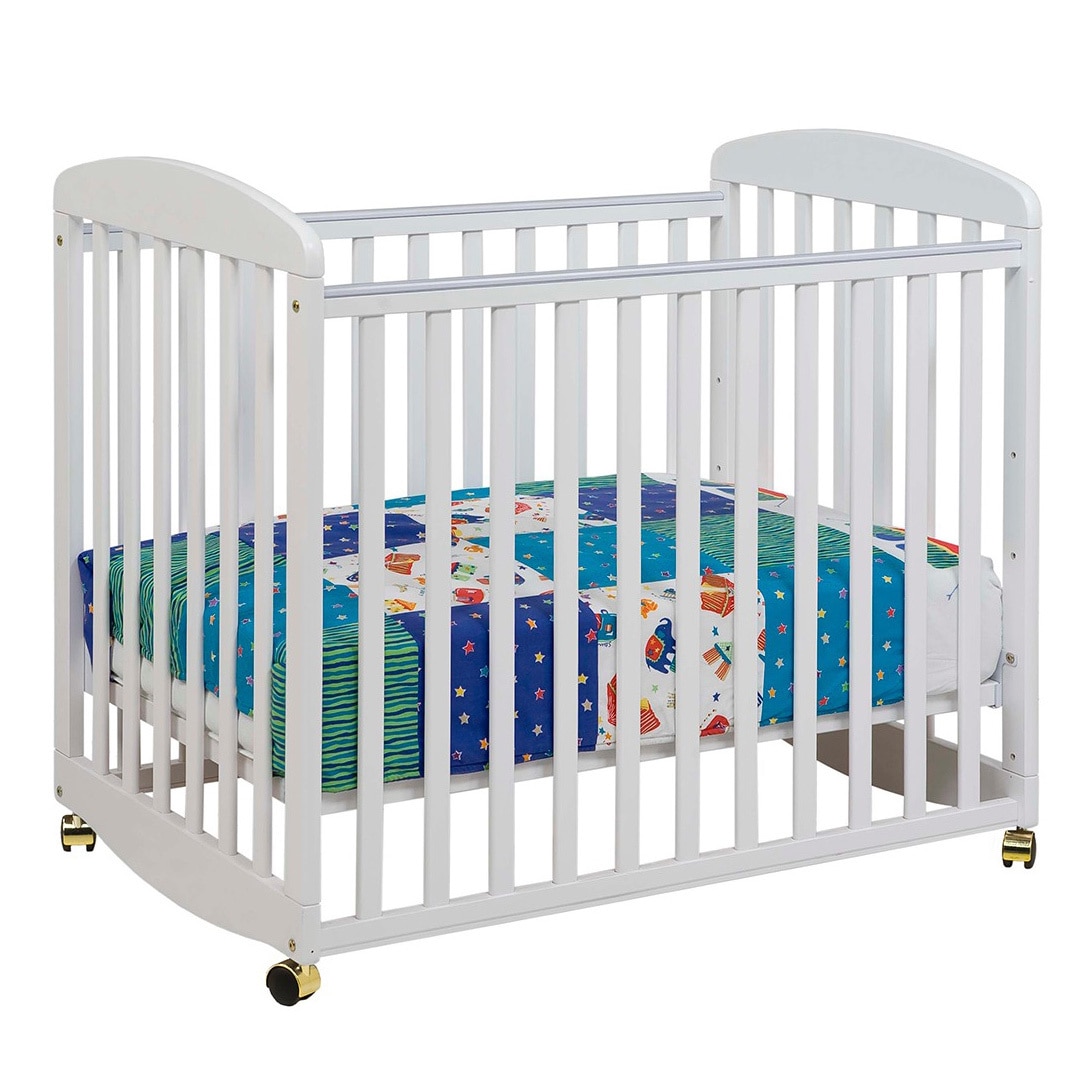 Davinci Alpha Mini Rocking Crib In White