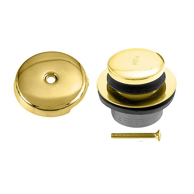 Polished Brass Tip-toe Tub Waste/ Drain Trim Kit