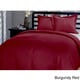 preview thumbnail 2 of 8, Damask Stripe 230 Thread Count 3-piece Duvet Cover Set