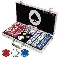 Set of 300 Professional Maverick Poker Chips with Case - Thumbnail 2