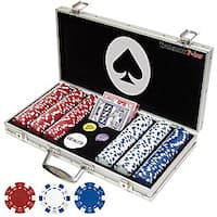 Set of 300 Professional Maverick Poker Chips with Case