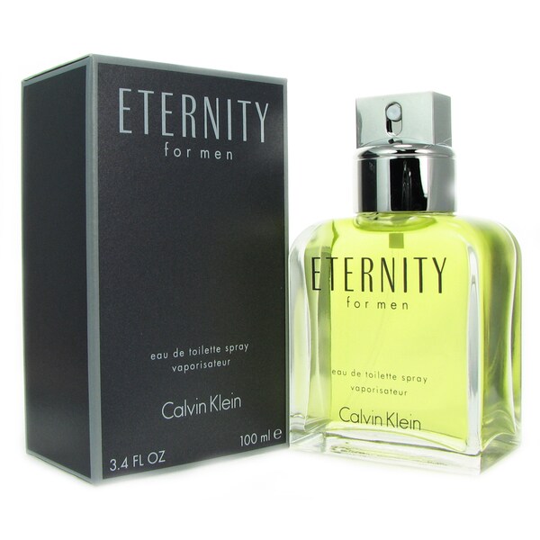 Calvin Klein Eternity Men's 3.4-ounce Eau de Toilette Spray - Free ...