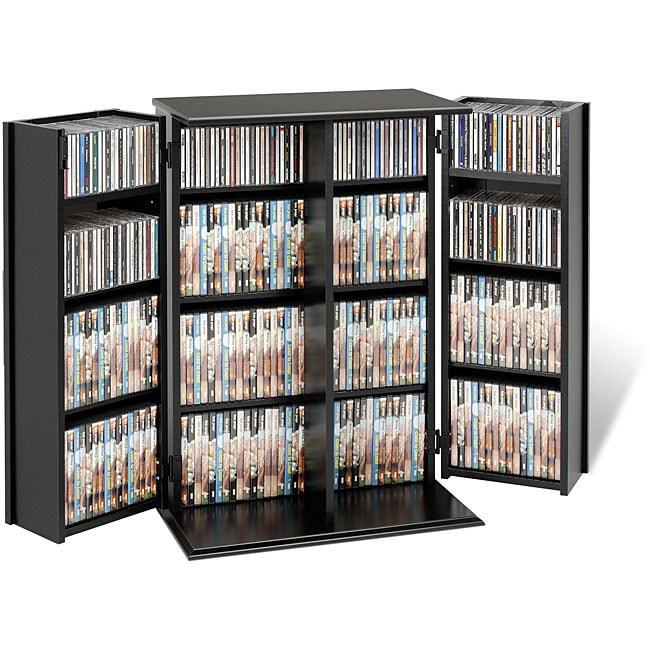 Broadway Locking DVD/CD Media Storage Cabinet - Free Shipping Today 