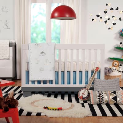 Babyletto Modo 3-in-1 Convertible Crib w/ Toddler Bed Conversion Kit