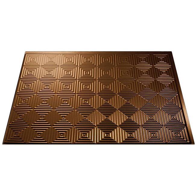 Fasade Oil-rubbed Bronze Backsplash Panels (Set of 4)