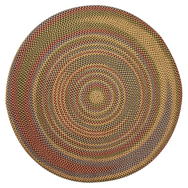 Jefferson Indoor/outdoor Multicolor Braided Rug (6 Round)