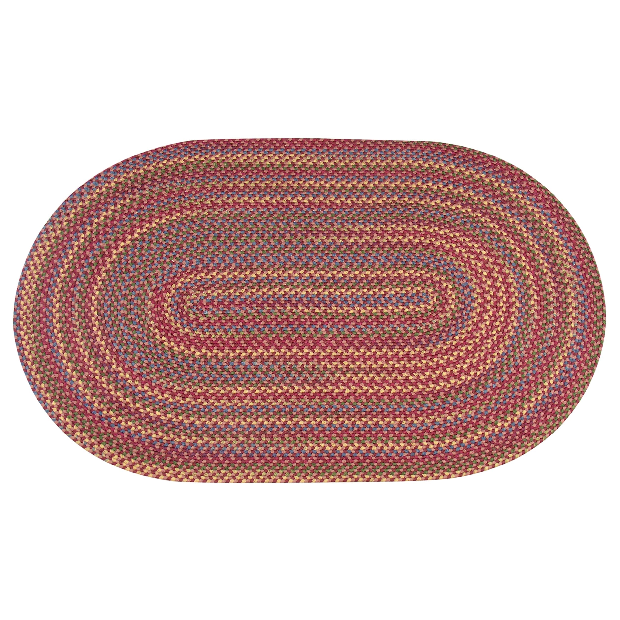 Jefferson Indoor/outdoor Braided Country Oval Rug (23 X 4)