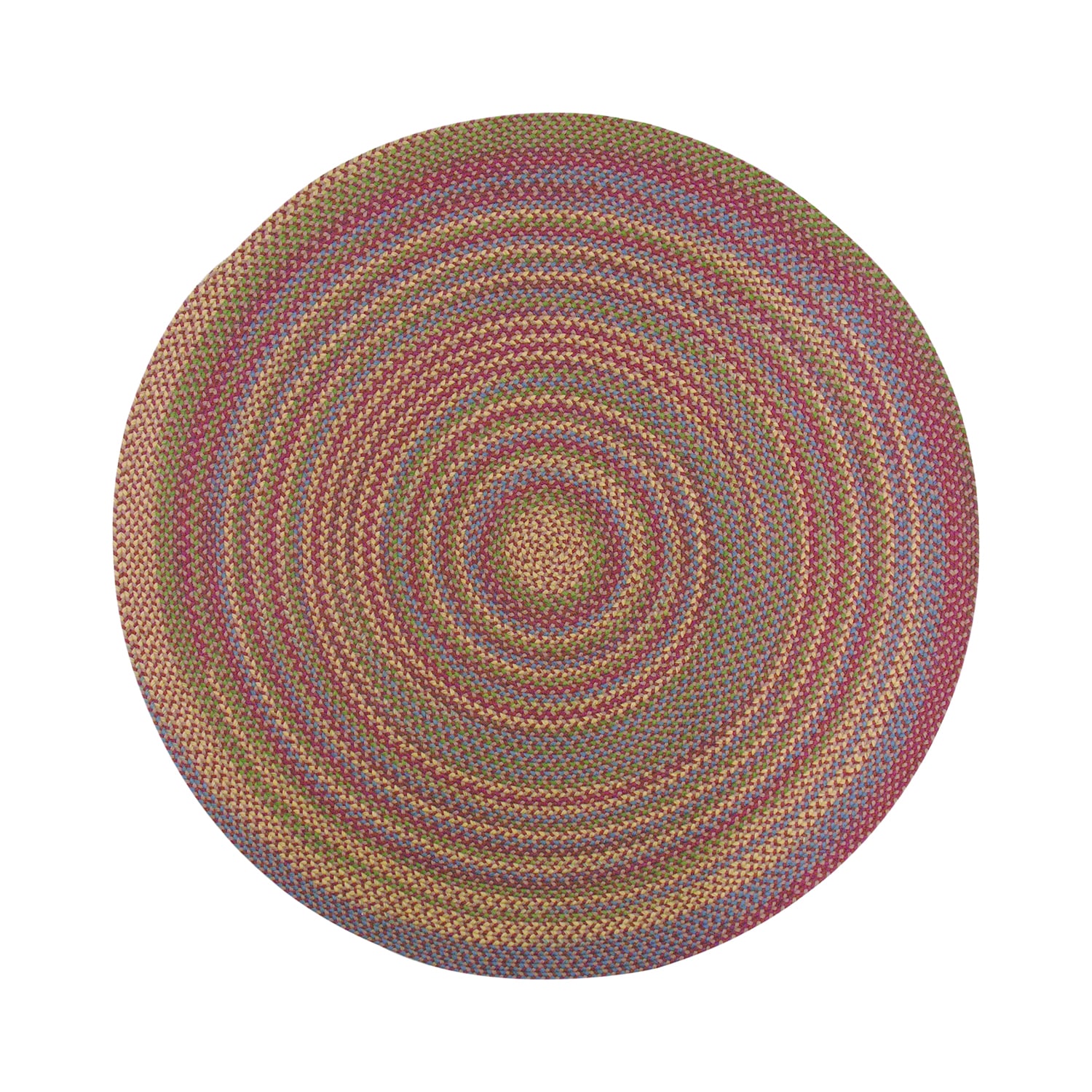 Jefferson Indoor/ Outdoor Braided Rug (6 Round)