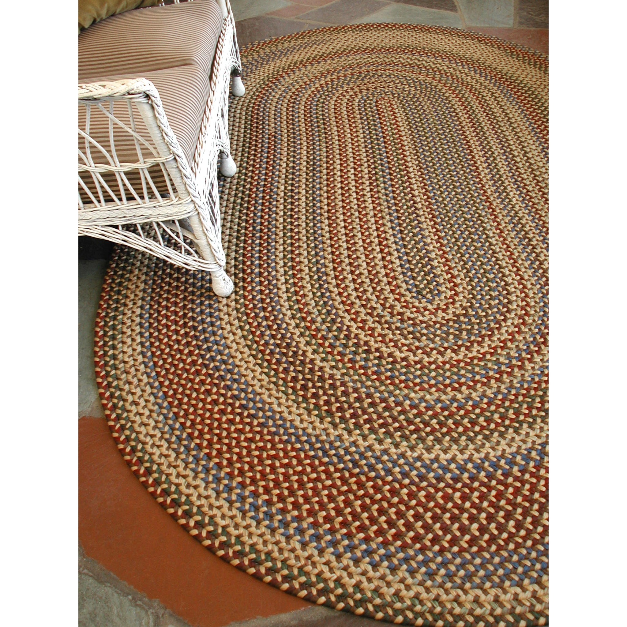 Jefferson Indoor/outdoor Tightly Braided Rug (56 X 86)