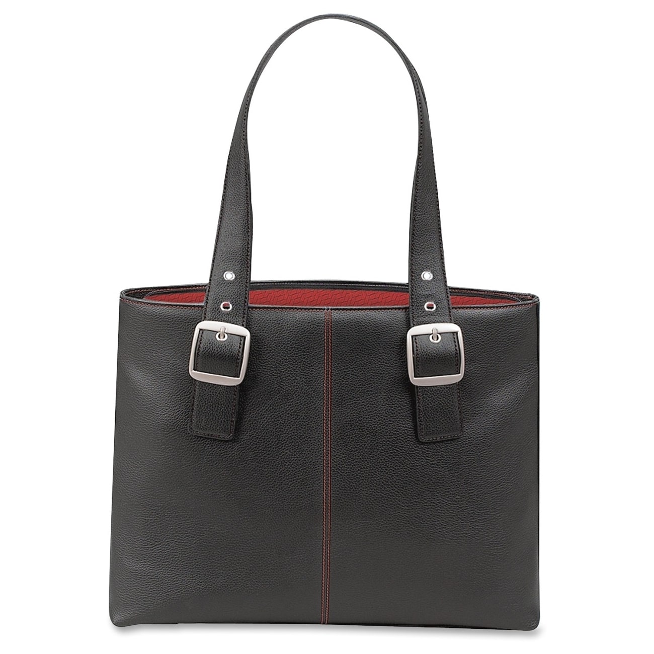 Solo Classic 16 inch Laptop Tote W/red Interior Lining