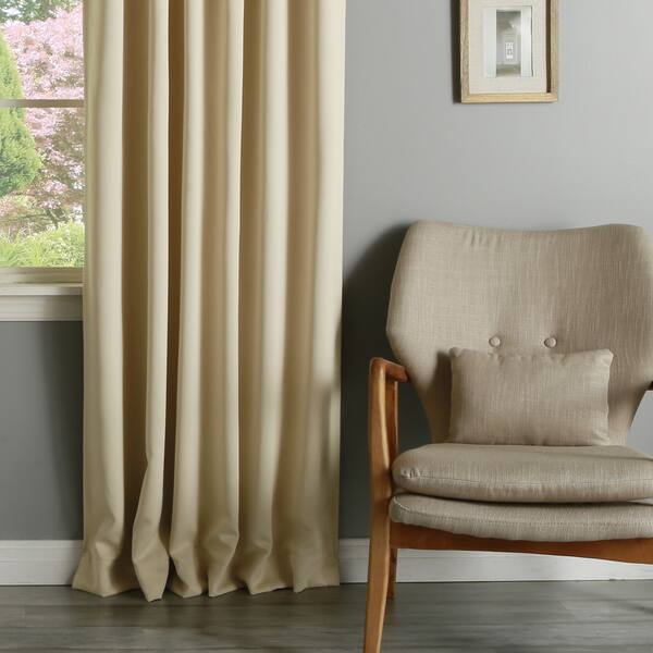 Shop Aurora Home Tab Top Thermal Insulated 95 Inch Blackout