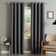 preview thumbnail 1 of 32, Aurora Home Thermal Insulated Blackout Grommet Top 84-inch Curtain Panel Pair - 52 x 84 - 52 x 84