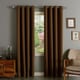 preview thumbnail 9 of 32, Aurora Home Thermal Insulated Blackout Grommet Top 84-inch Curtain Panel Pair - 52 x 84 - 52 x 84 Brown