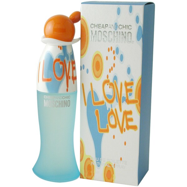 Shop Moschino I Love Love Women's 1-ounce Eau de Toilette Spray - Free ...