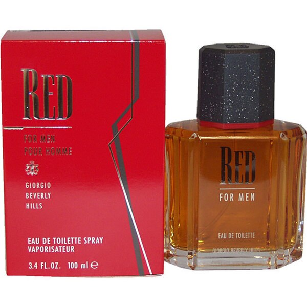 Shop Giorgio Beverly Hills Red Men's 3.4-ounce Eau de Toilette Spray ...