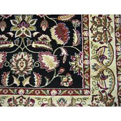 Anoosha Persian Garden Black Rug (2' x 3'5) - Bed Bath & Beyond - 4368218