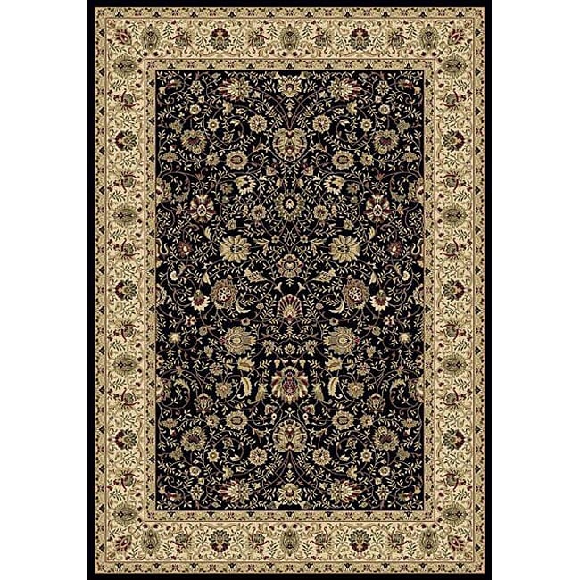 Anoosha Sarouk Design Black Rug (2 X 35)