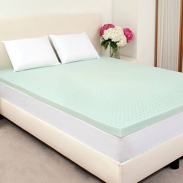 Dream Form Green Tea 3-inch Memory Foam Mattress Topper