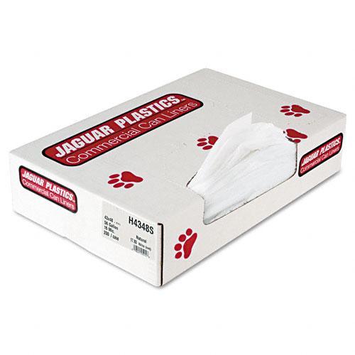 Jaguar Plastics 56 Gallon Bulk Pack Commercial Can Liners (case Of 200)