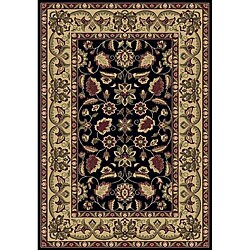 Anoosha Persian Garden Black Rug (3'11 x 5'3) - Bed Bath & Beyond - 4373027