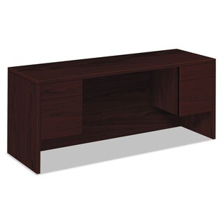 HON 10500 Series Kneespace Credenza with 3/4 Height Pedestals - Bed ...