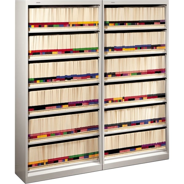 HON 600 Series Open Shelf File with Dividers Free Shipping Today